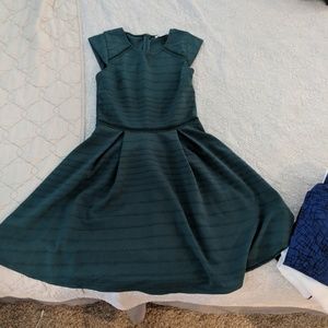 Emerald green dress from Francescas